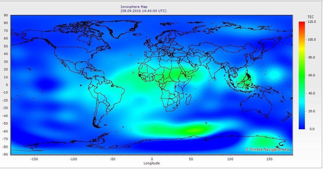 Geovector Engenharia Geomática - O comportamento da ionosfera (camada ...