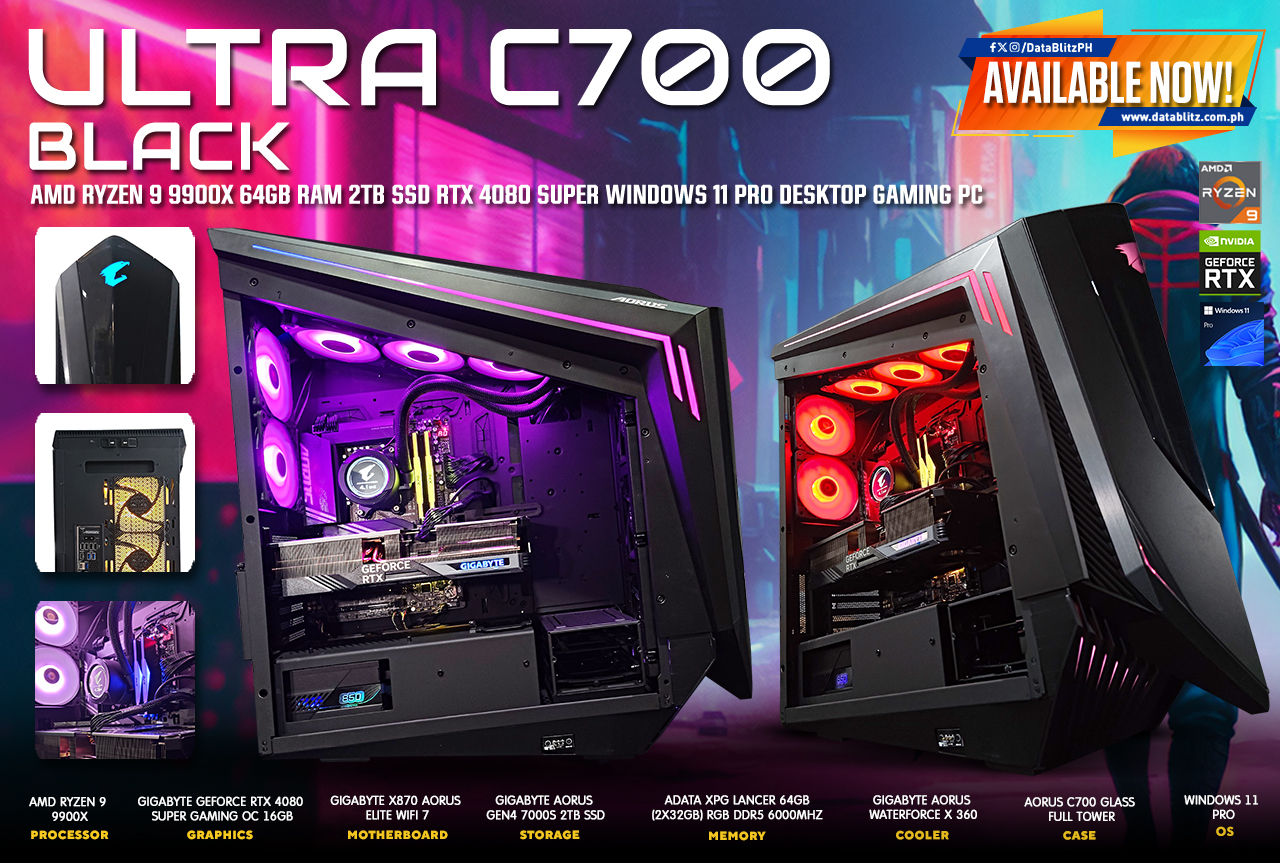 DataBlitz - 𝐆𝐀𝐌𝐈𝐍𝐆 𝐖𝐈𝐓𝐇 𝐙𝐄𝐑𝐎 𝐋𝐈𝐌𝐈𝐓𝐒! 💥🎮 Ultra C700 Black...