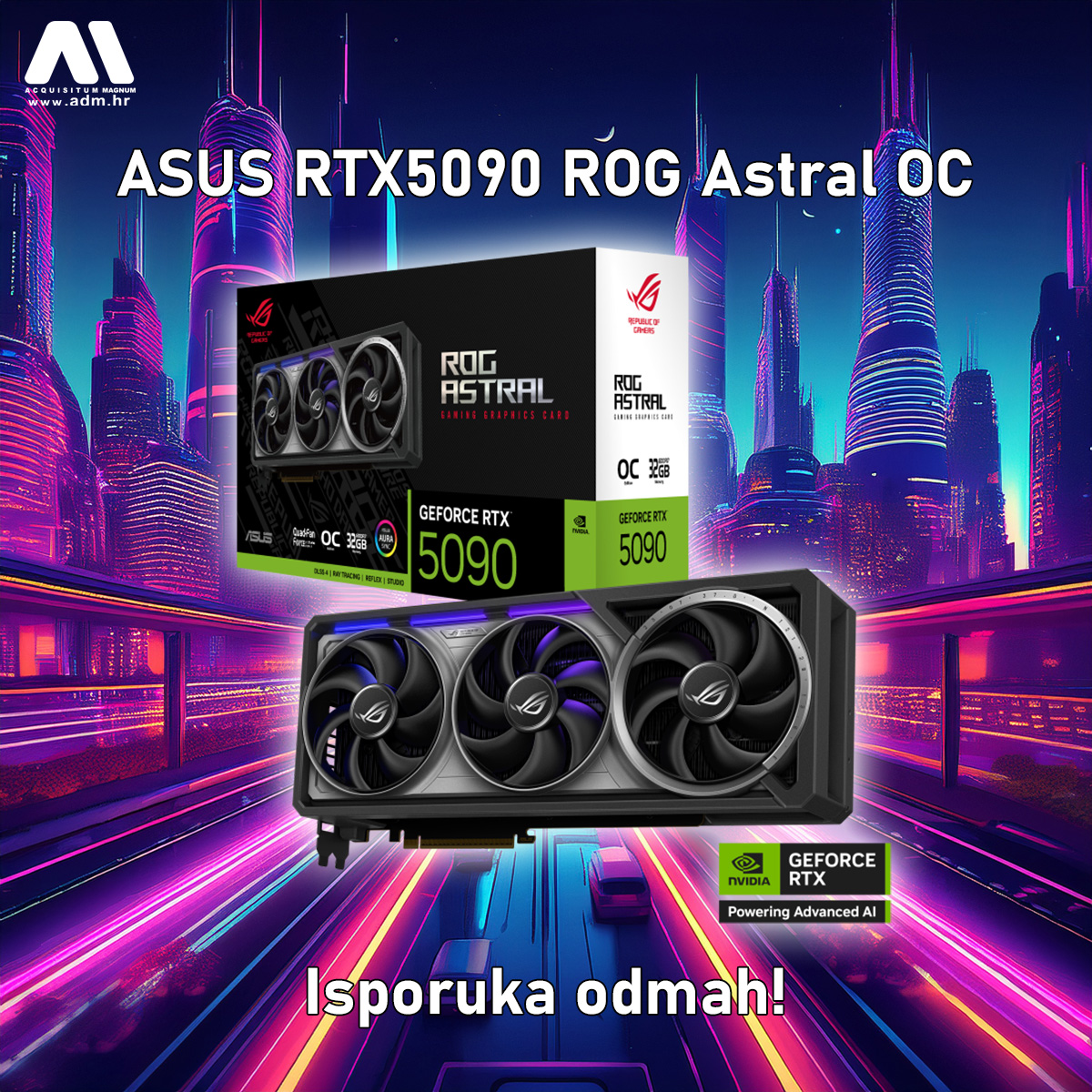 Acquisitum - [ ASUS RTX5090 ROG ASTRAL OC ] GPU iz snova! 🎯 Nova ASUS ...