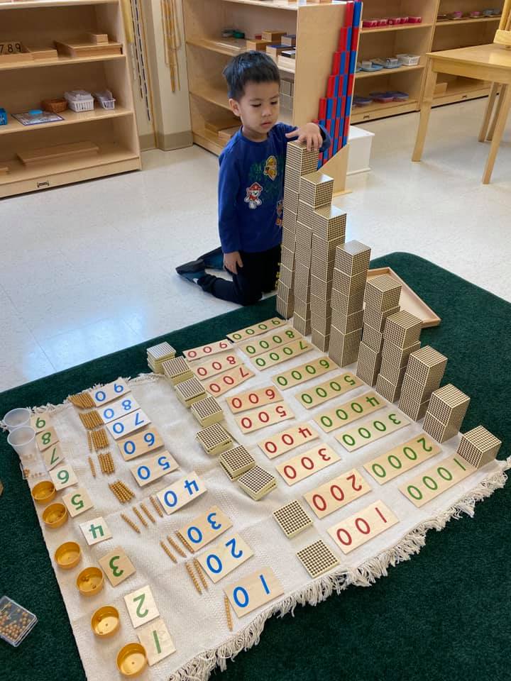 The Grand Layout. This work... - Applebee Montessori Academy
