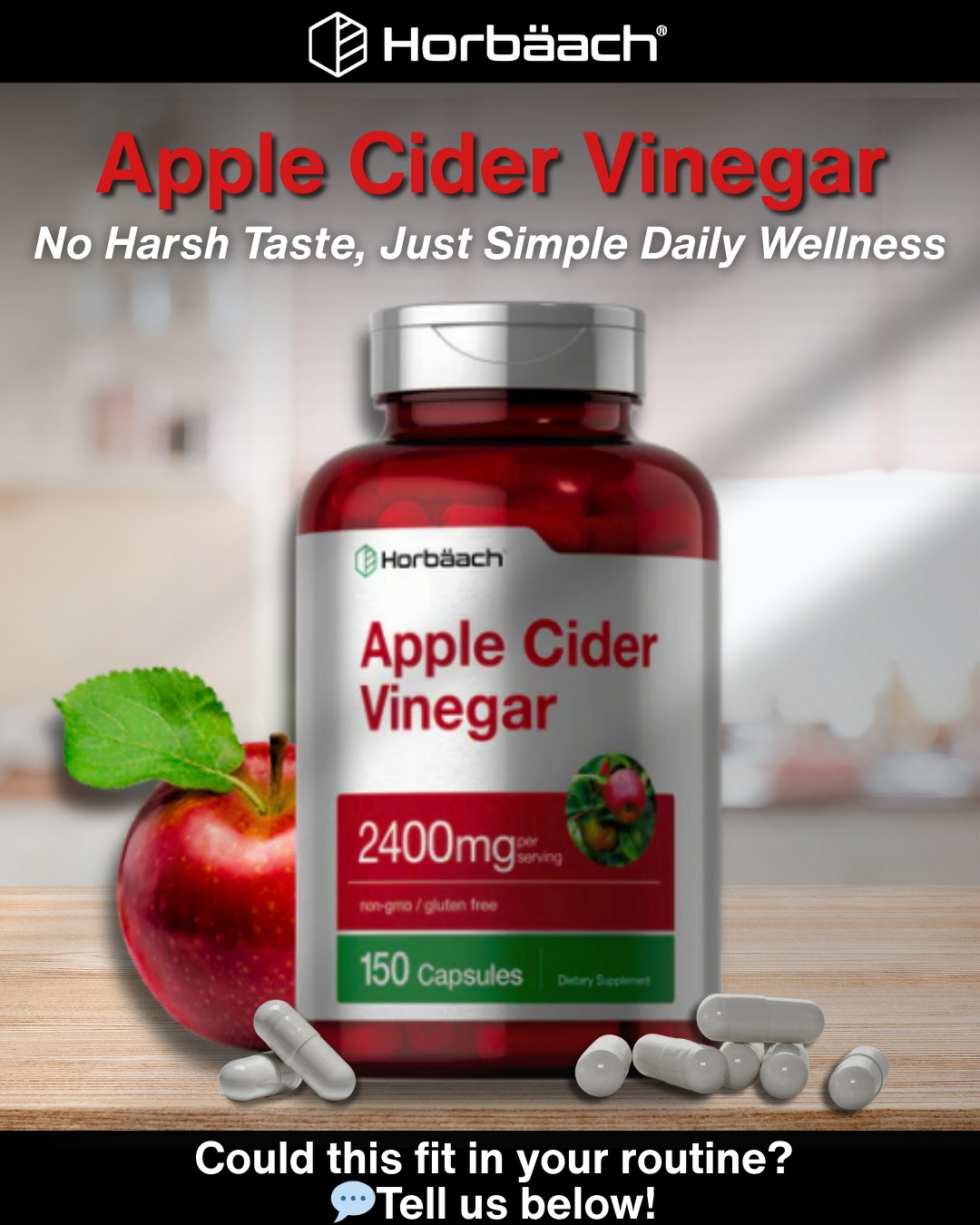 Horbaach - No harsh taste. Just a clean, easy way to add ACV to your ...