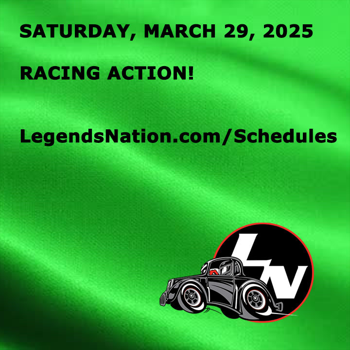 Legends - Green flags flying everywhere today! Where are you racing ...