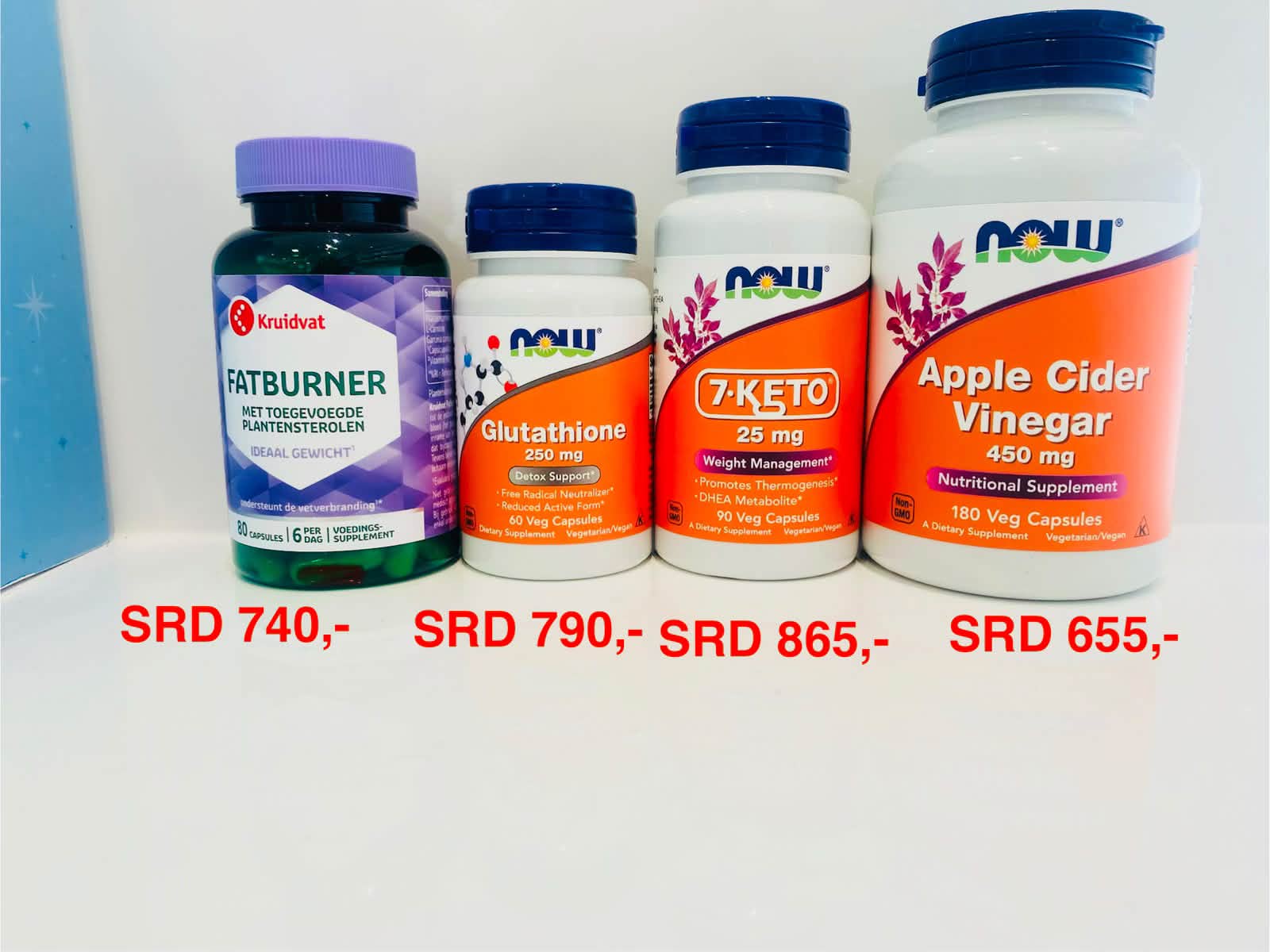 glutathione kruidvat Weer aangevuld! #DrHealthSuriname skin brightening formula
