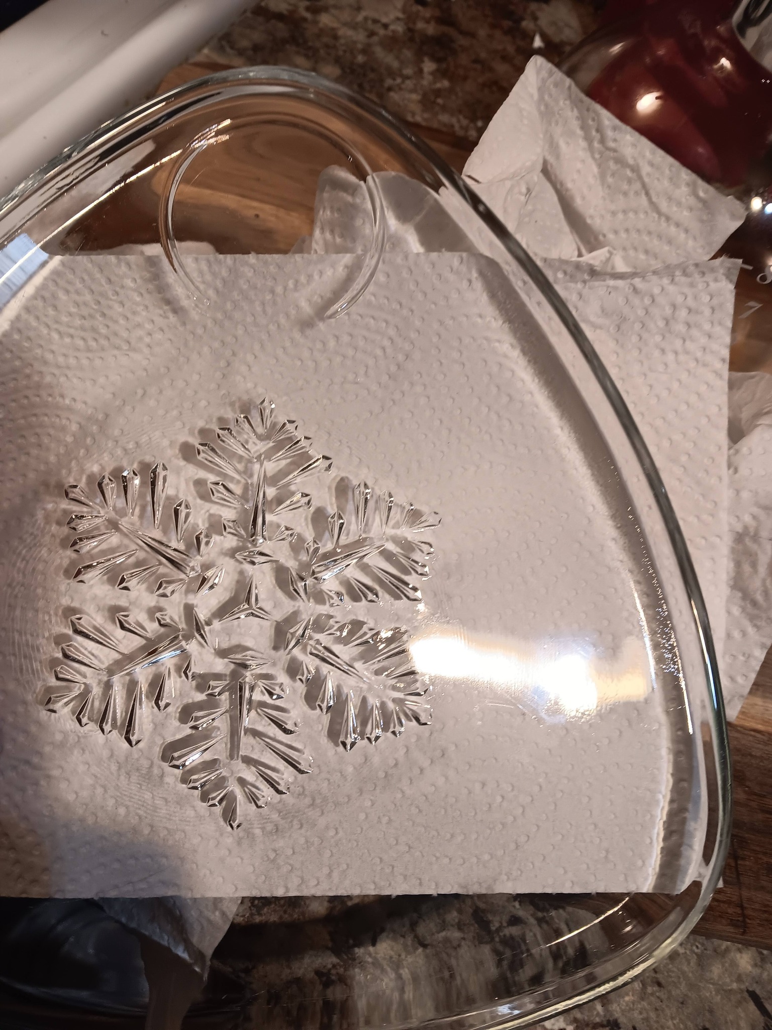 レア物☆FLAKE ☆スノーフレーク Indiana Glass4セット 4 indiana Glass plates. $25.00 snow flake designs. Different
