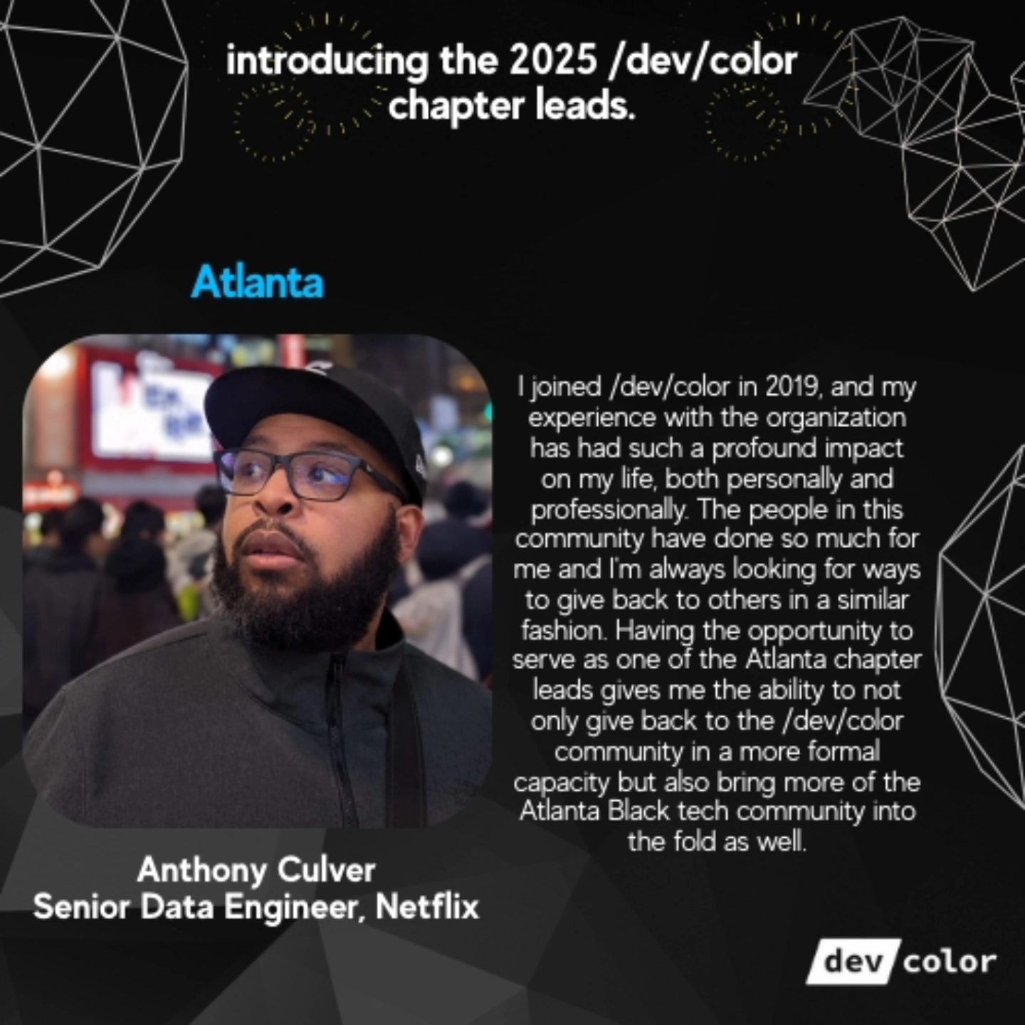 /dev/color - Meet Our Atlanta Chapter Leads! We’re proud... | Facebook