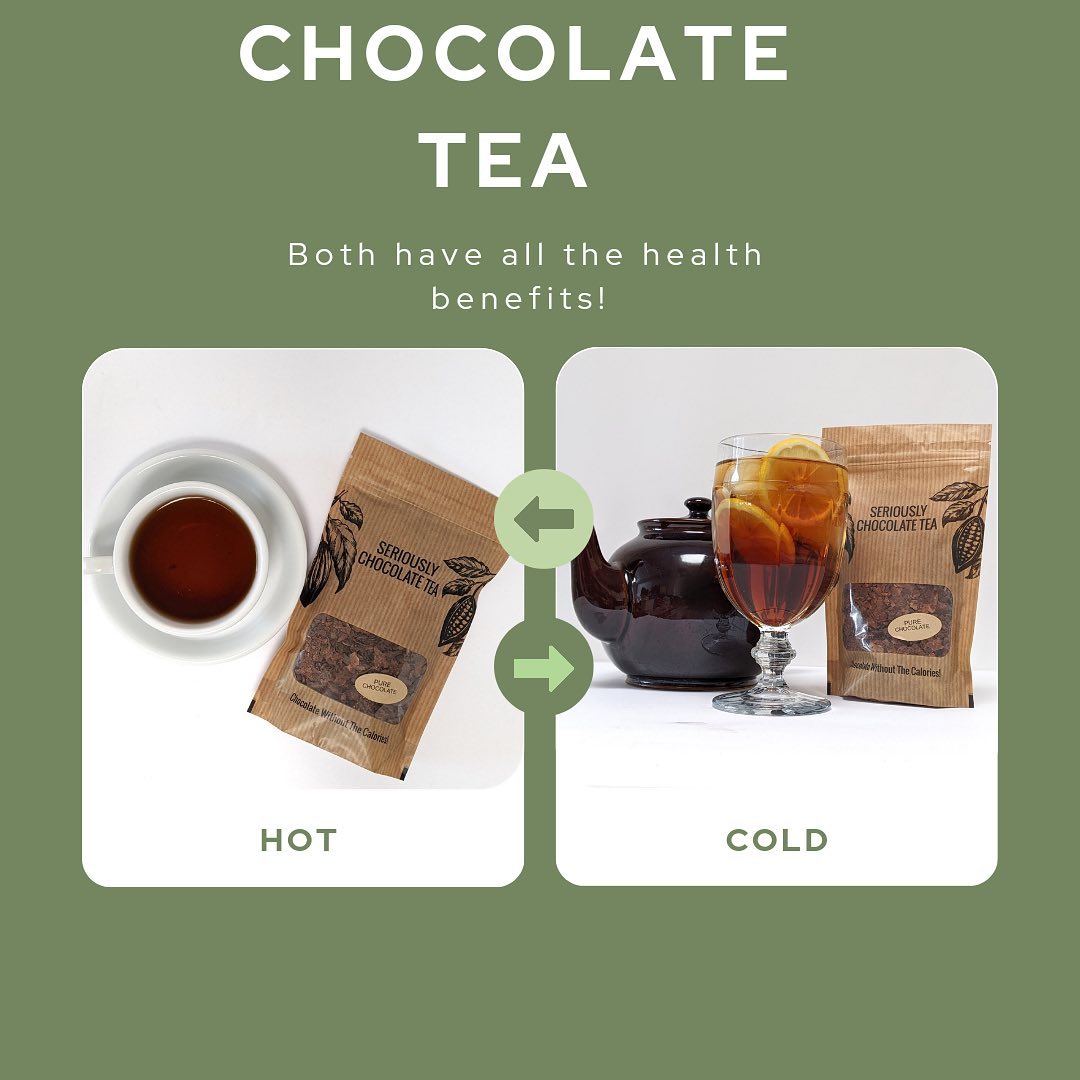 Hot or Cold, you can now enjoy... - Seriously Chocolate Tea
