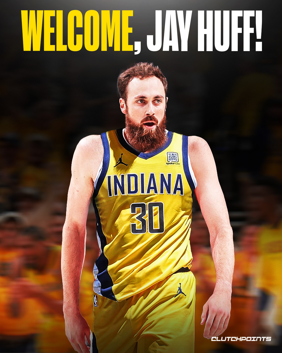 Pacers - Welcome to Indiana, Jay Huff, who arrives to the team ...