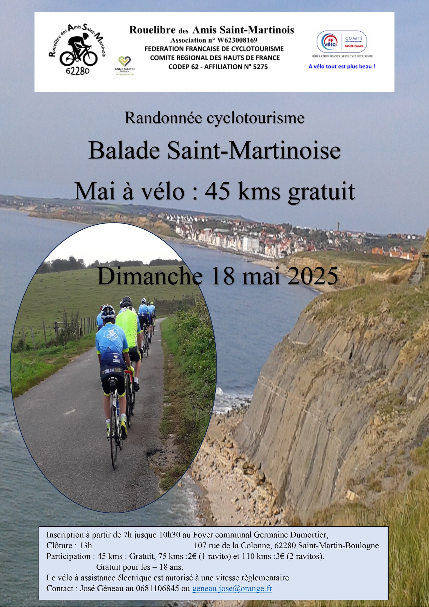 Ville - RANDONNÉE CYCLOTOURISME La Rouelibre des Amis Saint-Martinois ...