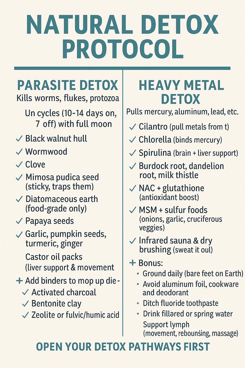 glutathione mercury detox Most practitioners jump straight to “detox” protocols but true heavy metal detoxification begins with system readiness, not supplements. In Functional Medicine, we see heavy metal toxicity not just as a toxin problem MAHA influencer promotes bentonite clay