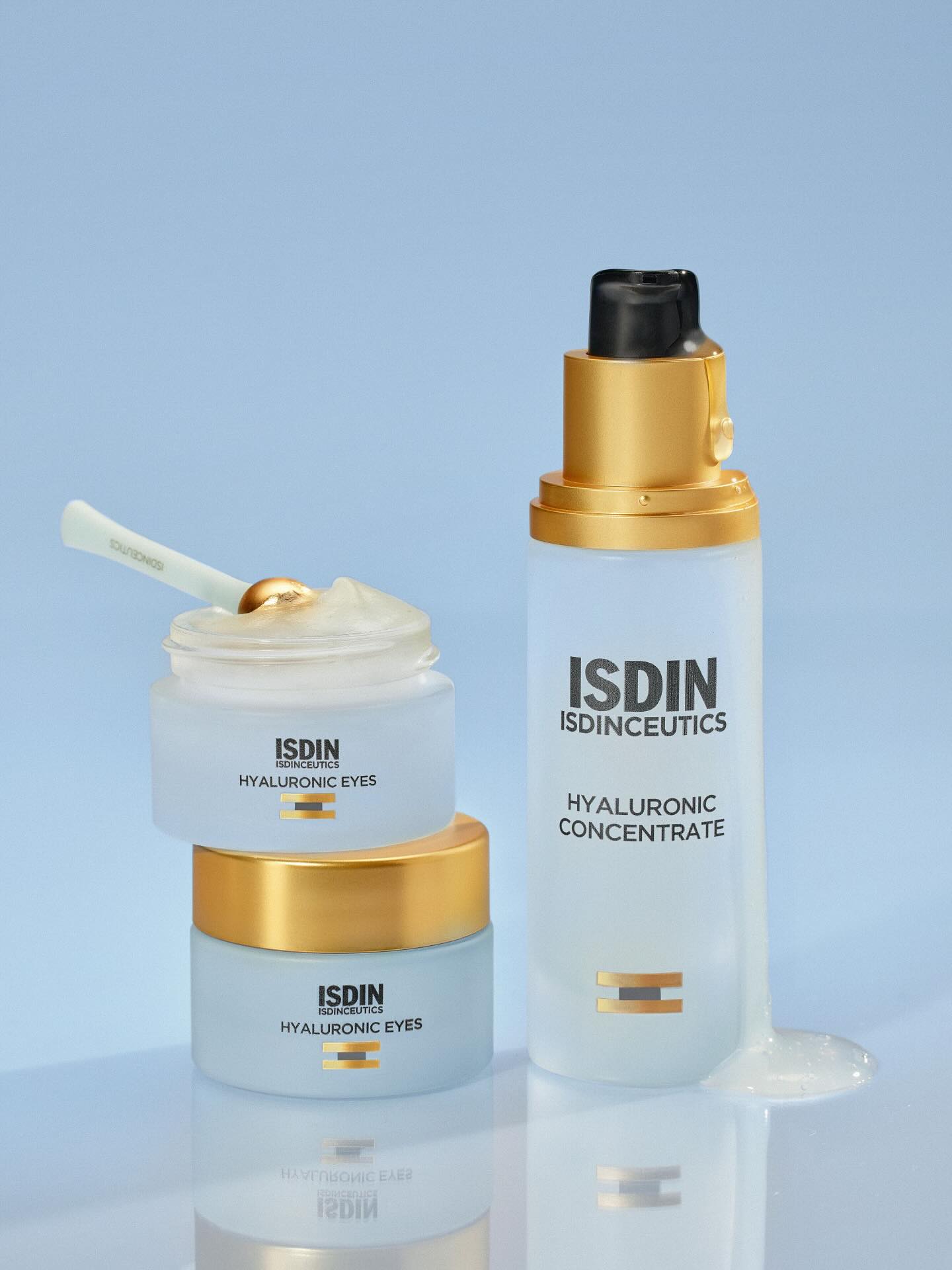 ISDIN - A dupla mais potente de hidratação! 😱🤩 O Hyaluronic Concentrate ...