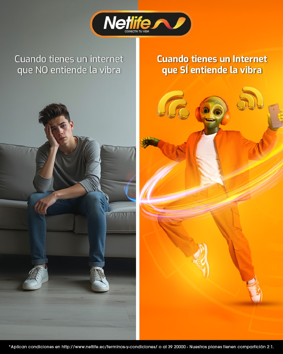 Netlife - 🔥🎧 ¡Nada como estar donde entienden tu vibra! 🎮⚡ Términos y ...