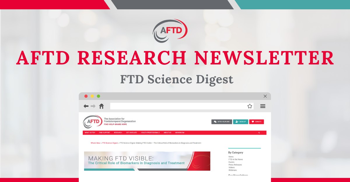 The Association for Frontotemporal Degeneration