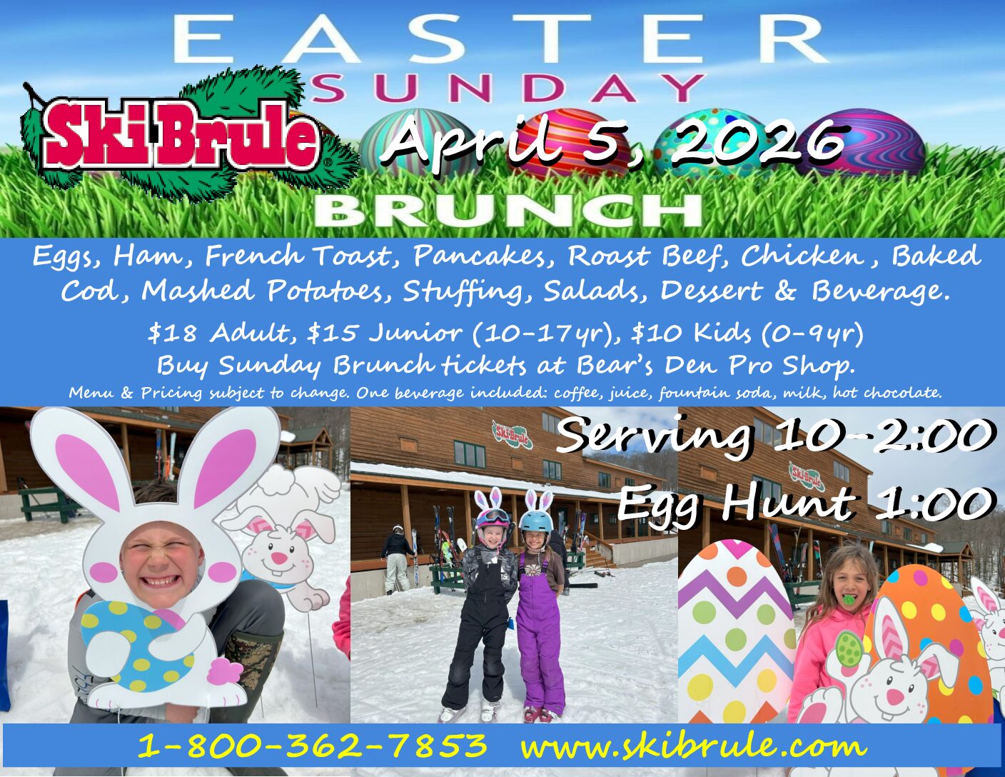 Easter Brunch & Egg Hunt