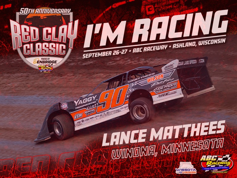 Dirt - Winona, Minnesota's Lance Matthees is pre-registered for the ...