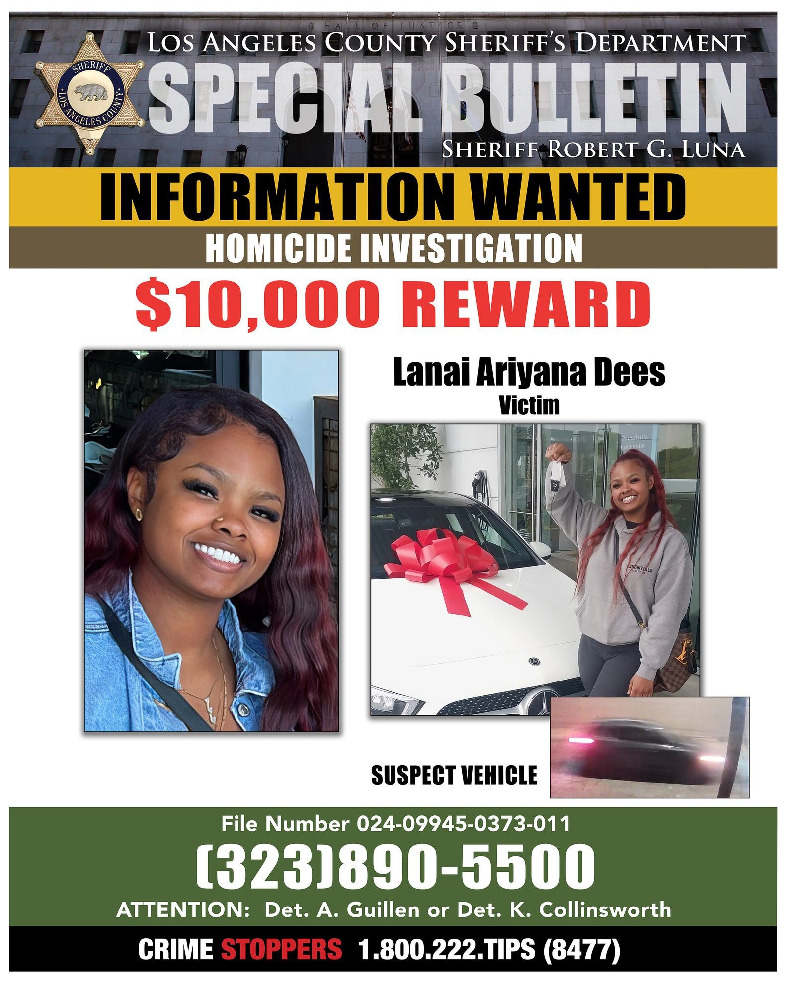 Arrest Made* in the West Hollywood Murder of Joie Nicole Kinney