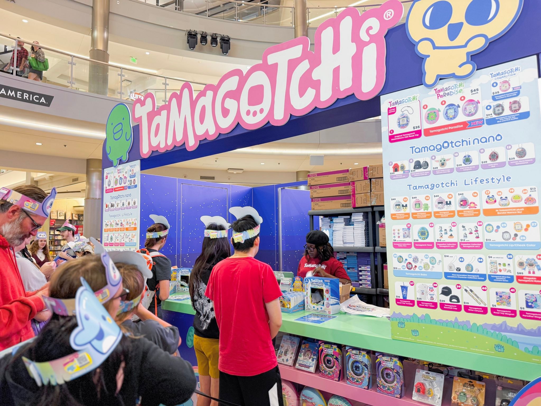 Mall - The Tamagotchi US Road Trip has arrived! ?✨ Step into 