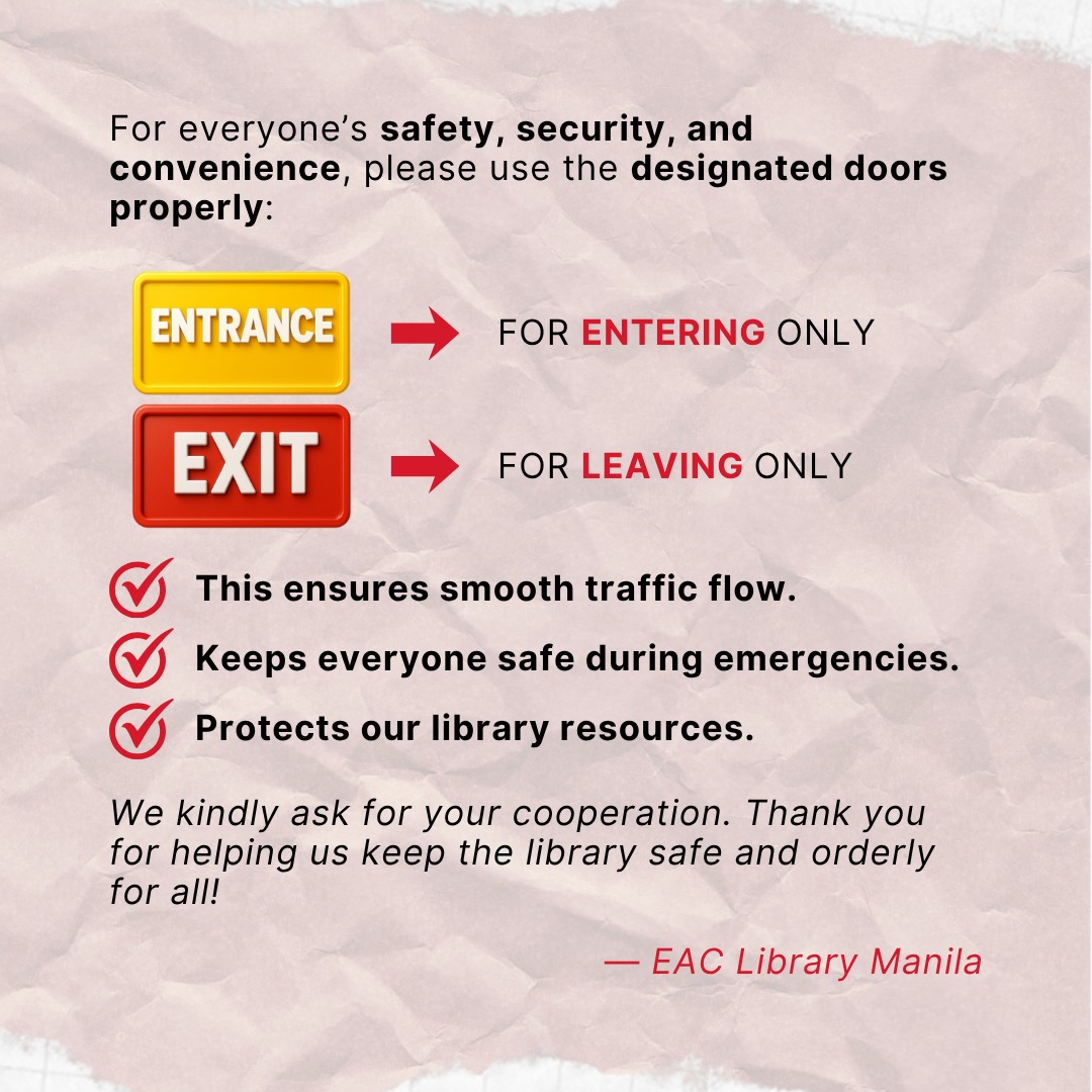 EAC Library Manila | Manila
