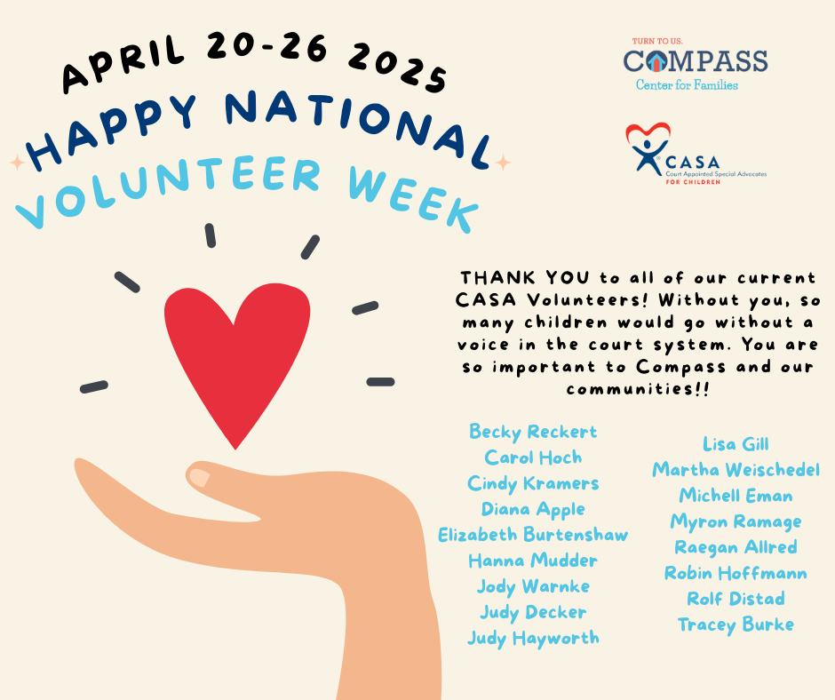 Compass - It's National Volunteer Appreciation Week! It's an ...