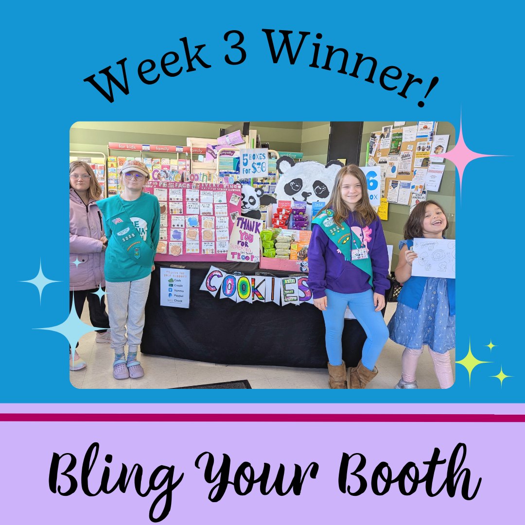 GSNWGL - Congratulations to our THIRD Bling Your Booth Winner of 2025 ...