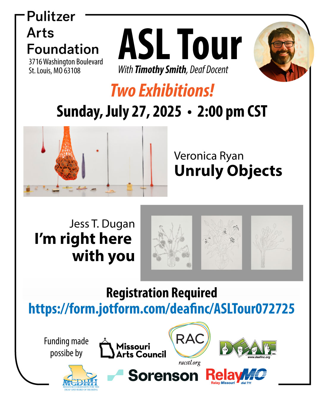 DEAF - Join Deaf docent Timothy Smith at the Pulitzer Arts Foundation ...