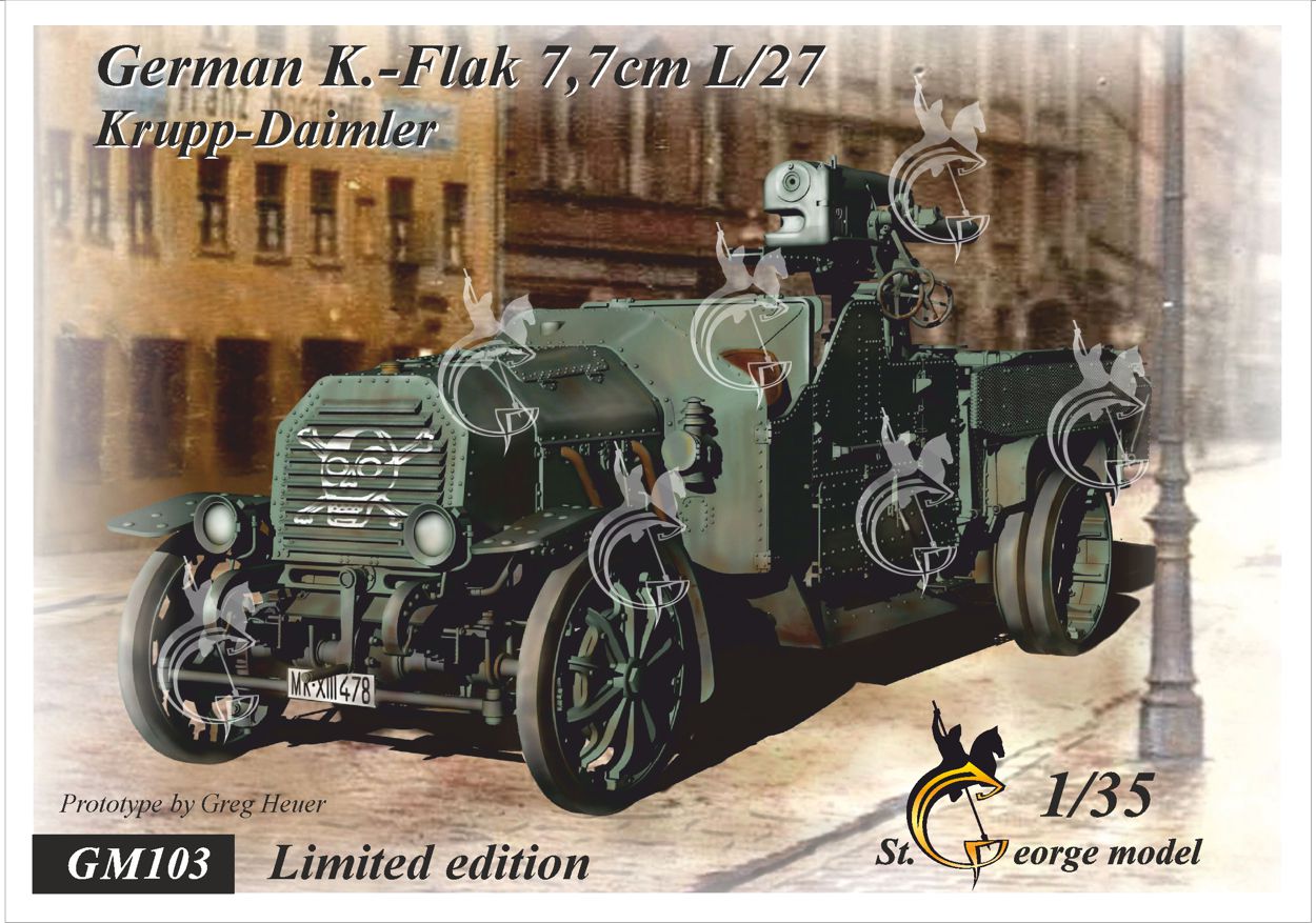 St.George model - New box art for GM 112. Famous K-Flak.... | Facebook