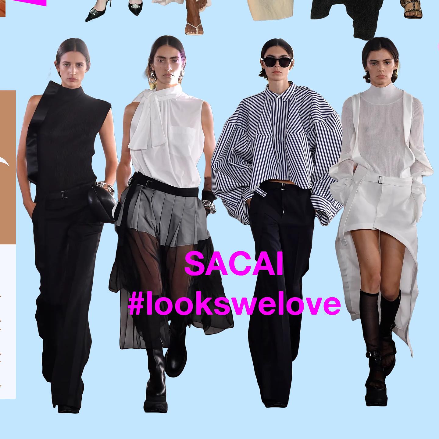 sacai x Alexander Girard Capsule Collection First seen on the