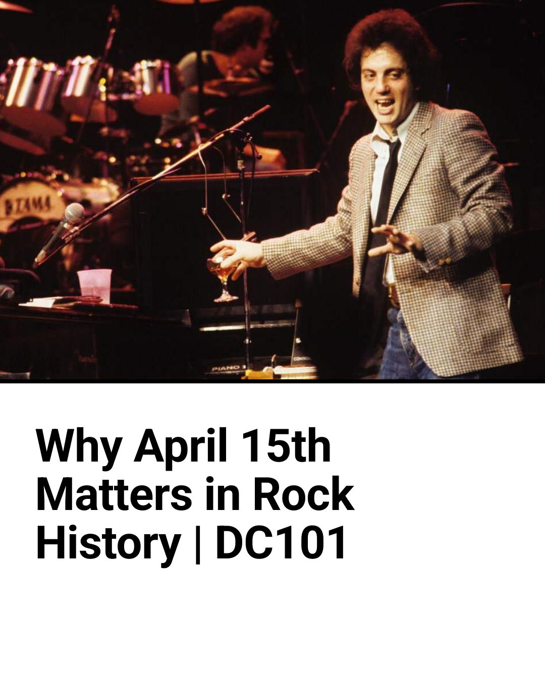 DC101 - Find out why Billy Joel had to tell fans to stop calling in ...
