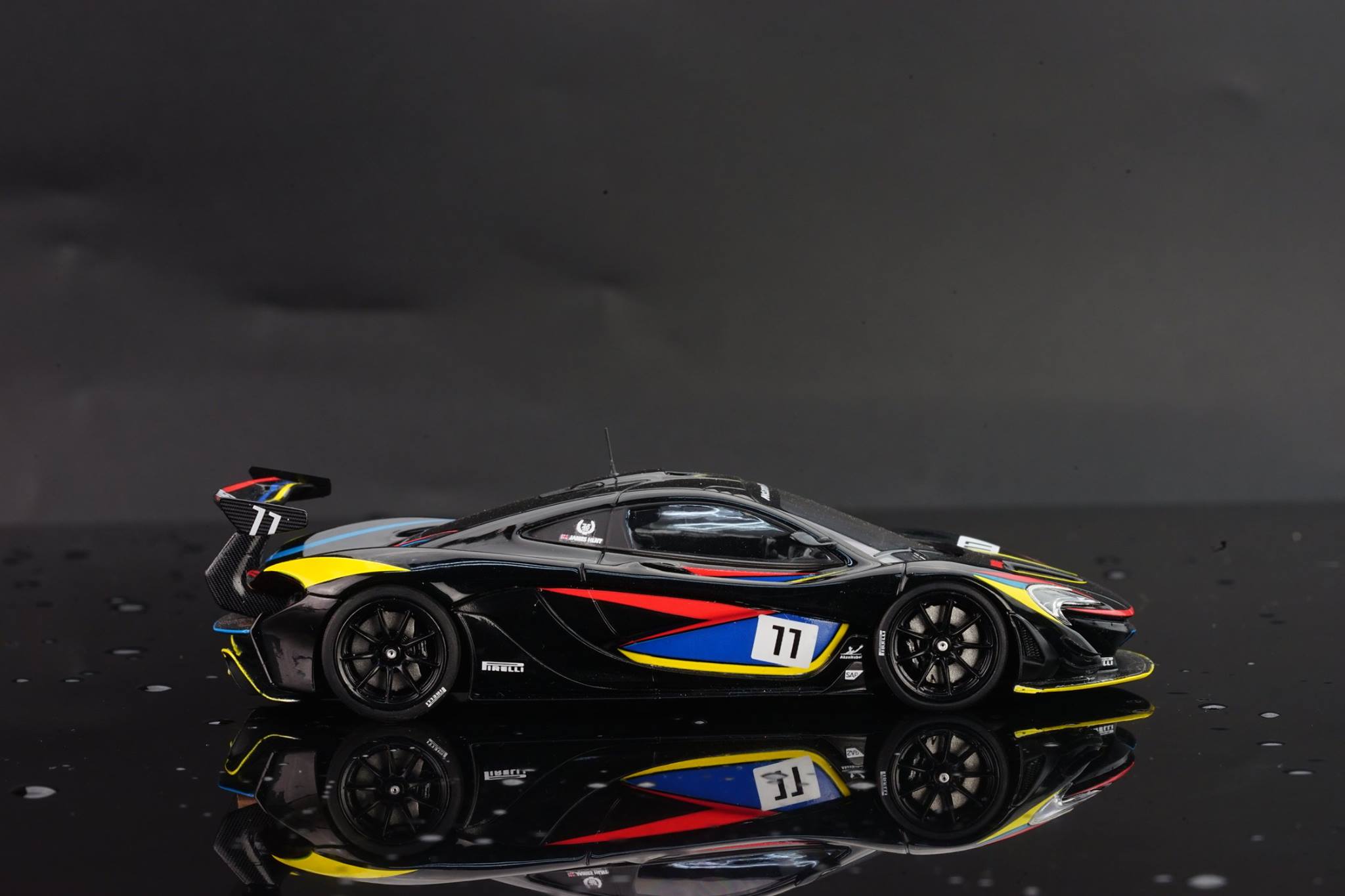 McLaren P1 GTR James Hunt 40th Anniversary 1/43 Diecast model by