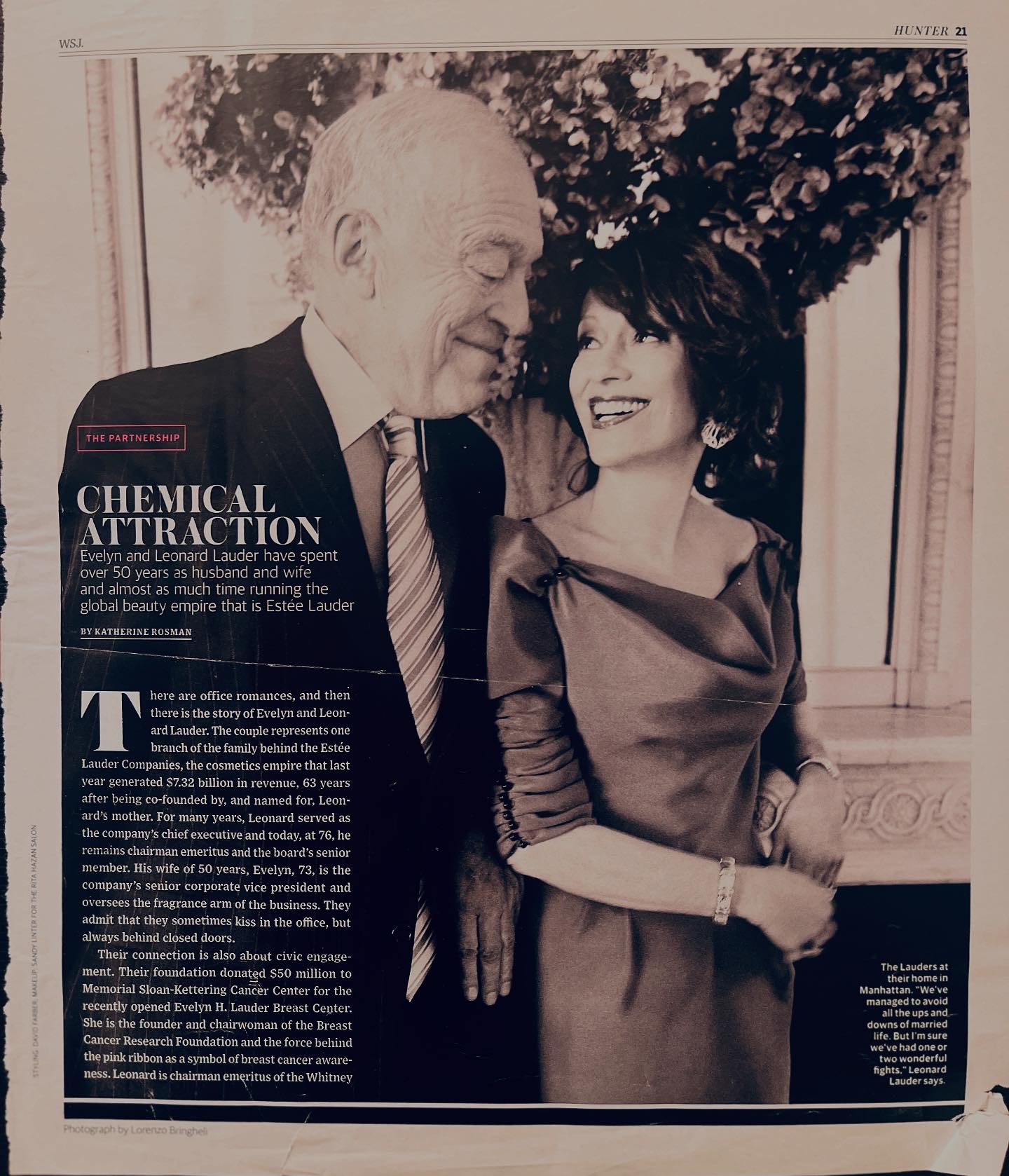 Rest in Peace #leonardlauder When Albert Watson introduced me to  display picture 1