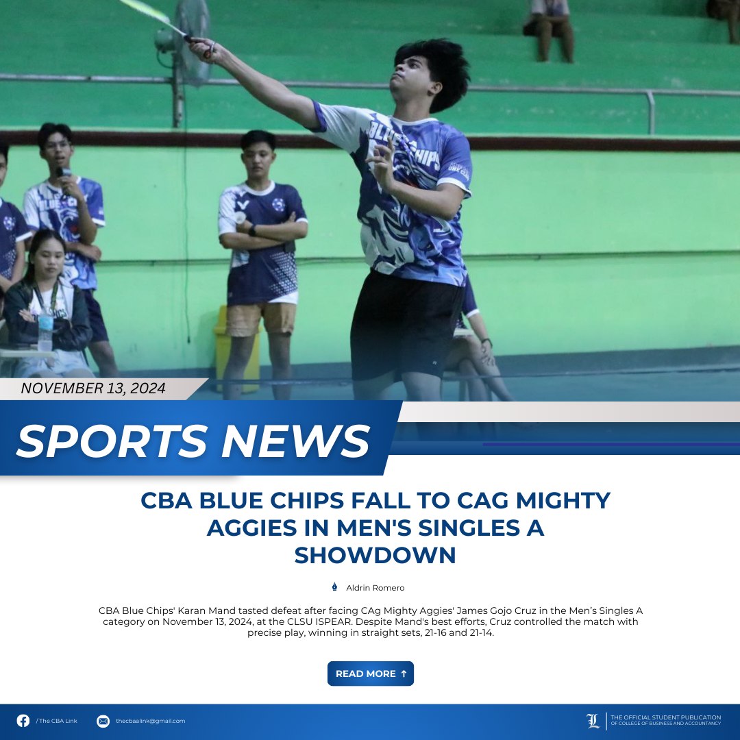 The CBA Link - 𝗦𝗣𝗢𝗥𝗧𝗦 𝗡𝗘𝗪𝗦 | CBA Blue Chips Fall to CAg...