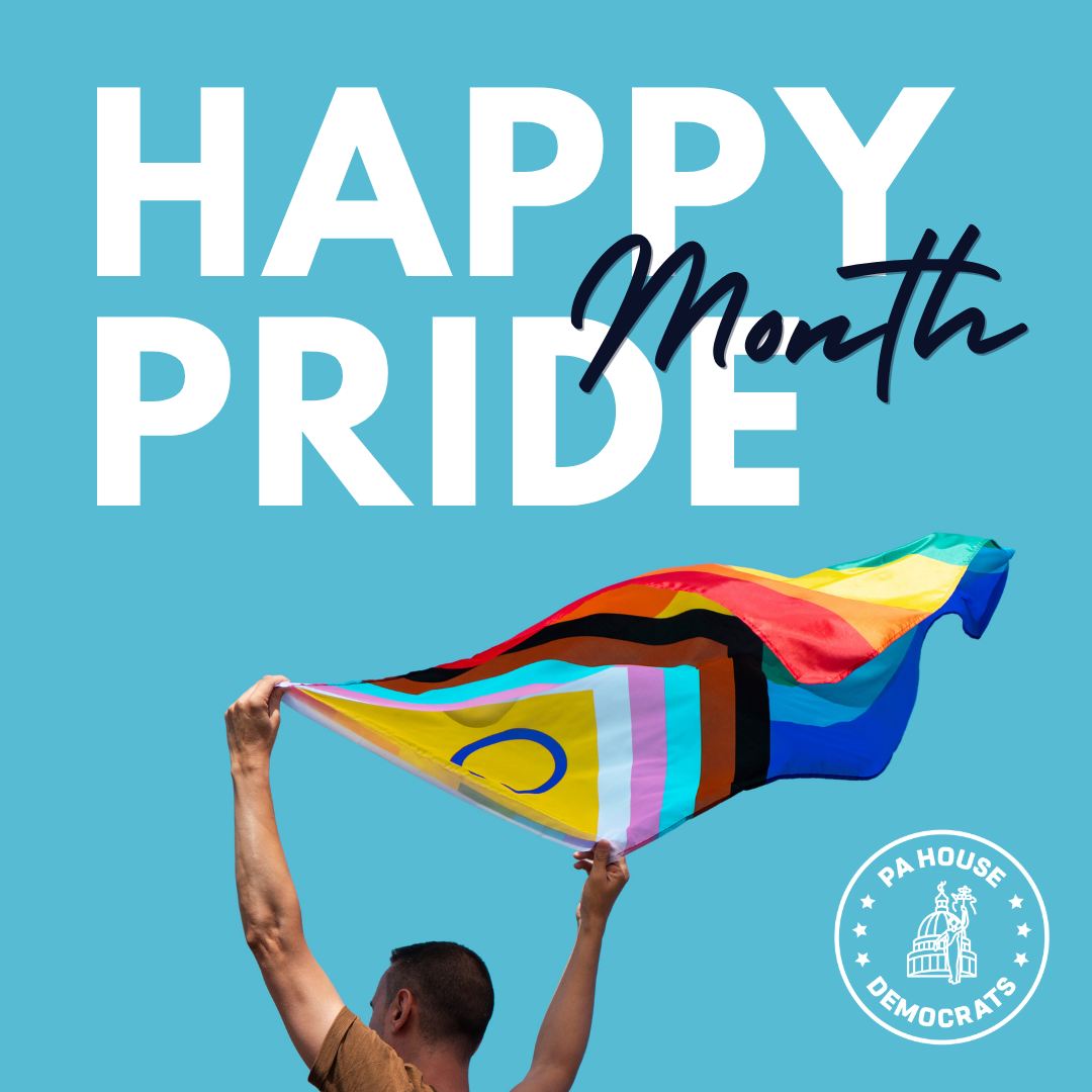 Rep. - As Pride Month is now underway, let us take this time to ...