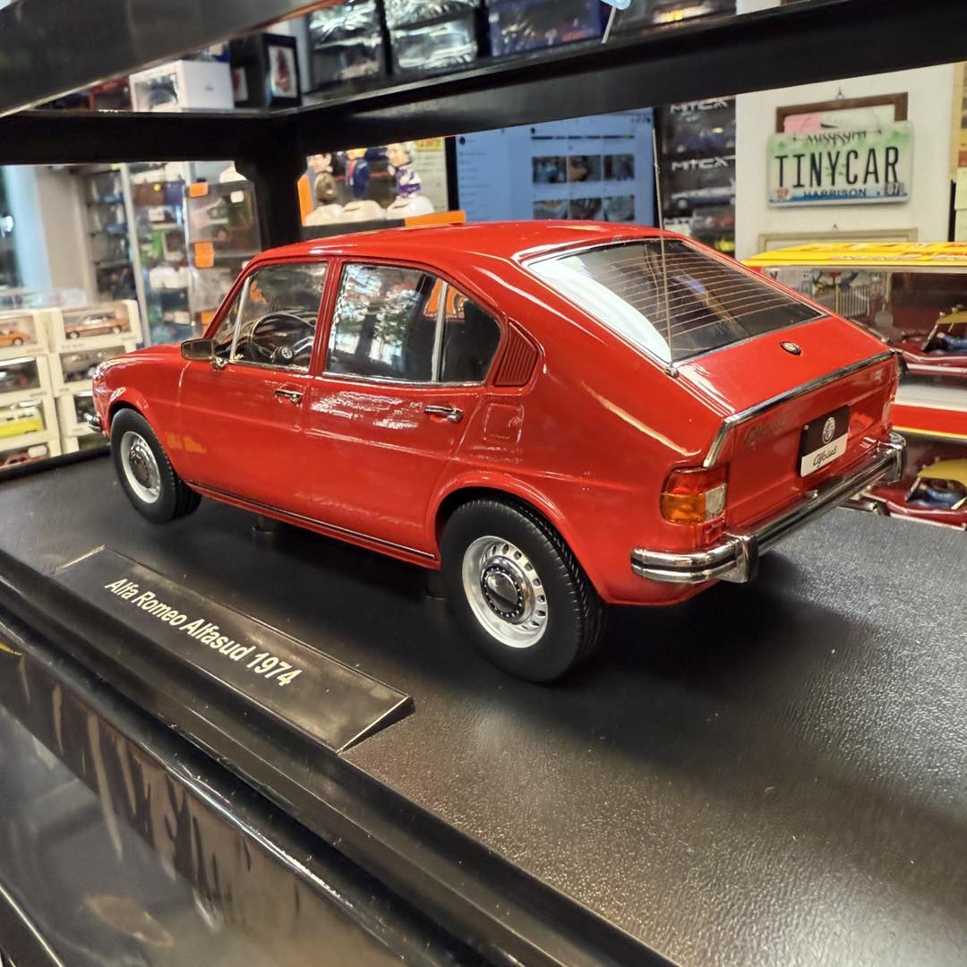 Modèle Réduit Alfa Romeo Alfasud 1.3 1974 - échelle 1/18, Bleu, Neuf, KK-Scale