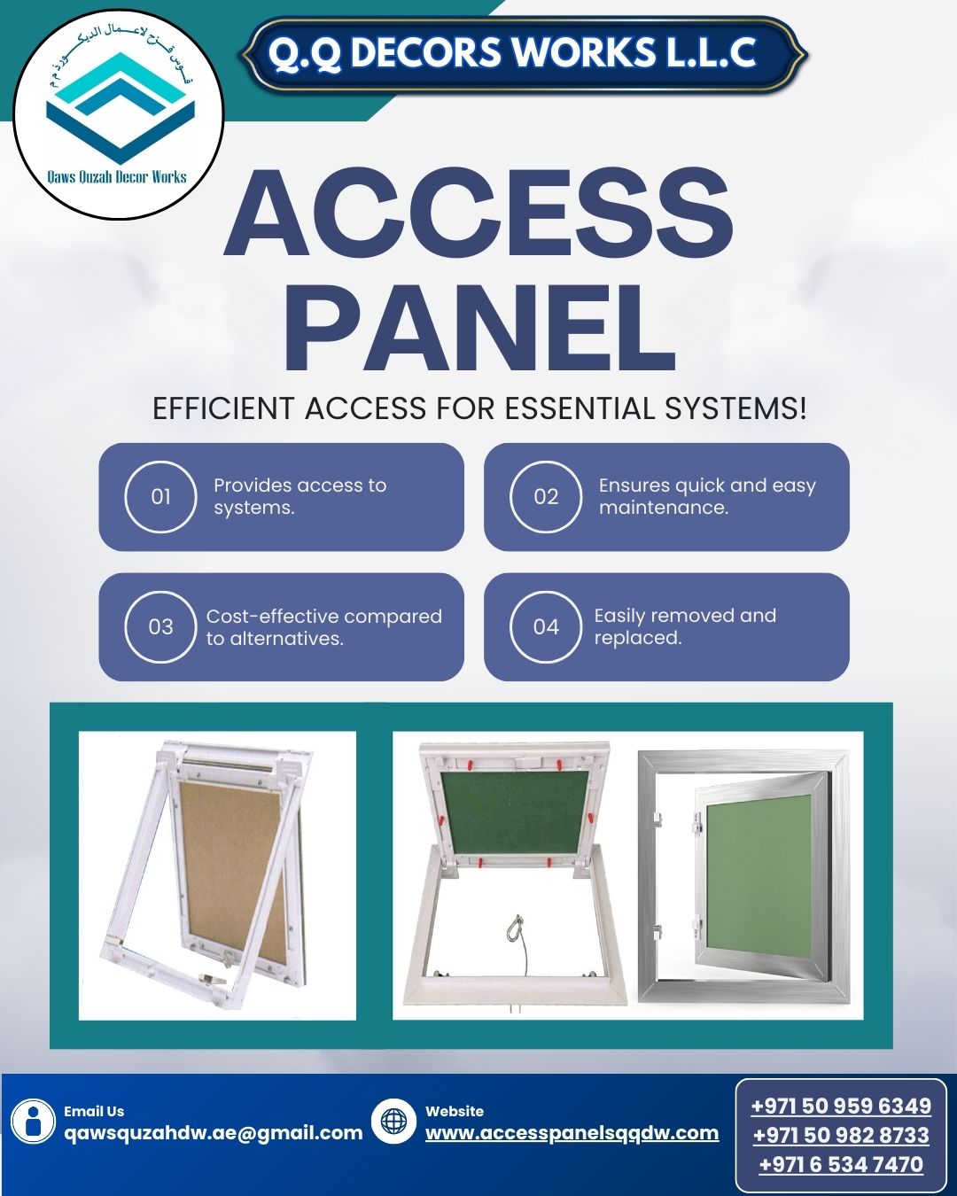 QQDW - 🔧 ACCESS PANEL – Efficient Access for Essential Systems! Looking ...