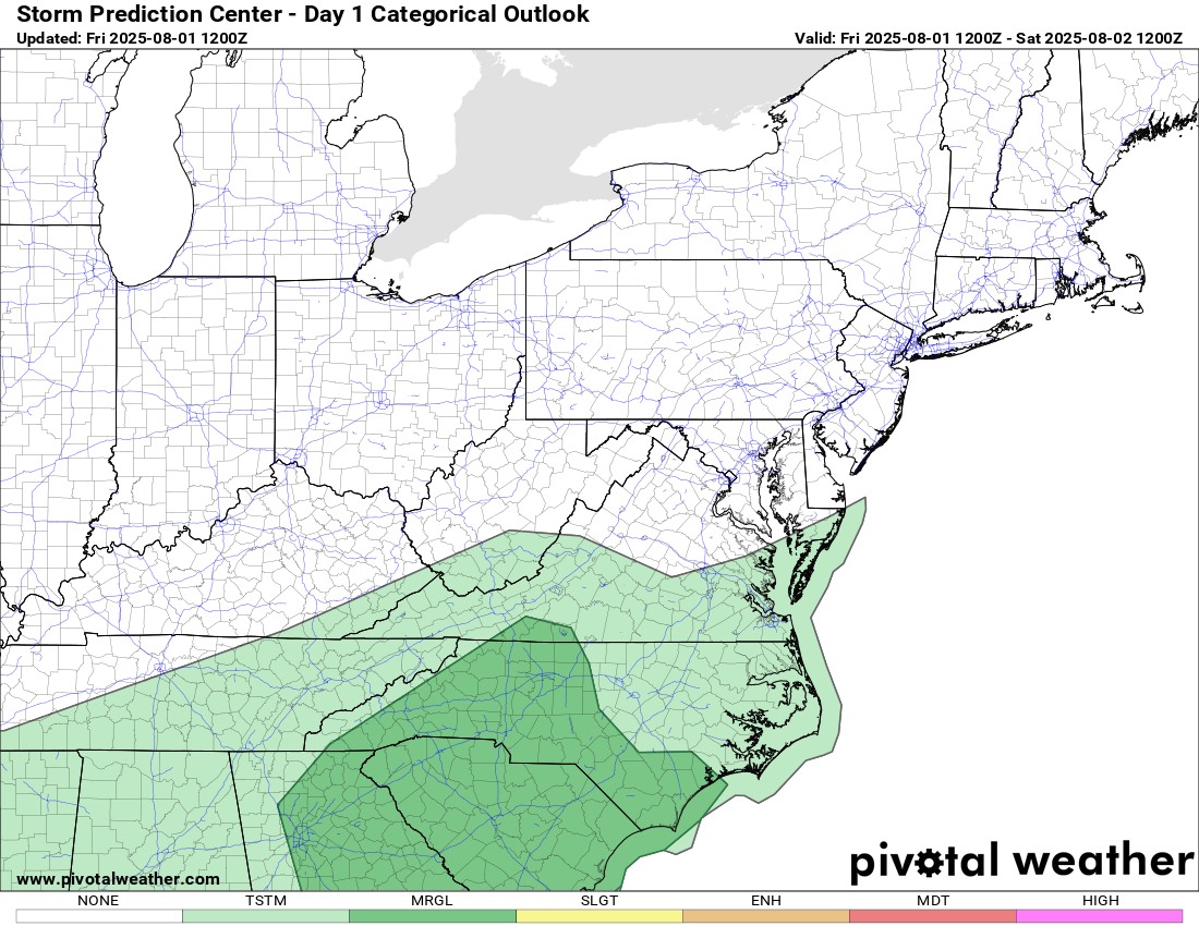 Rowan - ⚠️ MARGINAL RISK FOR SEVERE STORMS TODAY 📍 Rowan County is ...