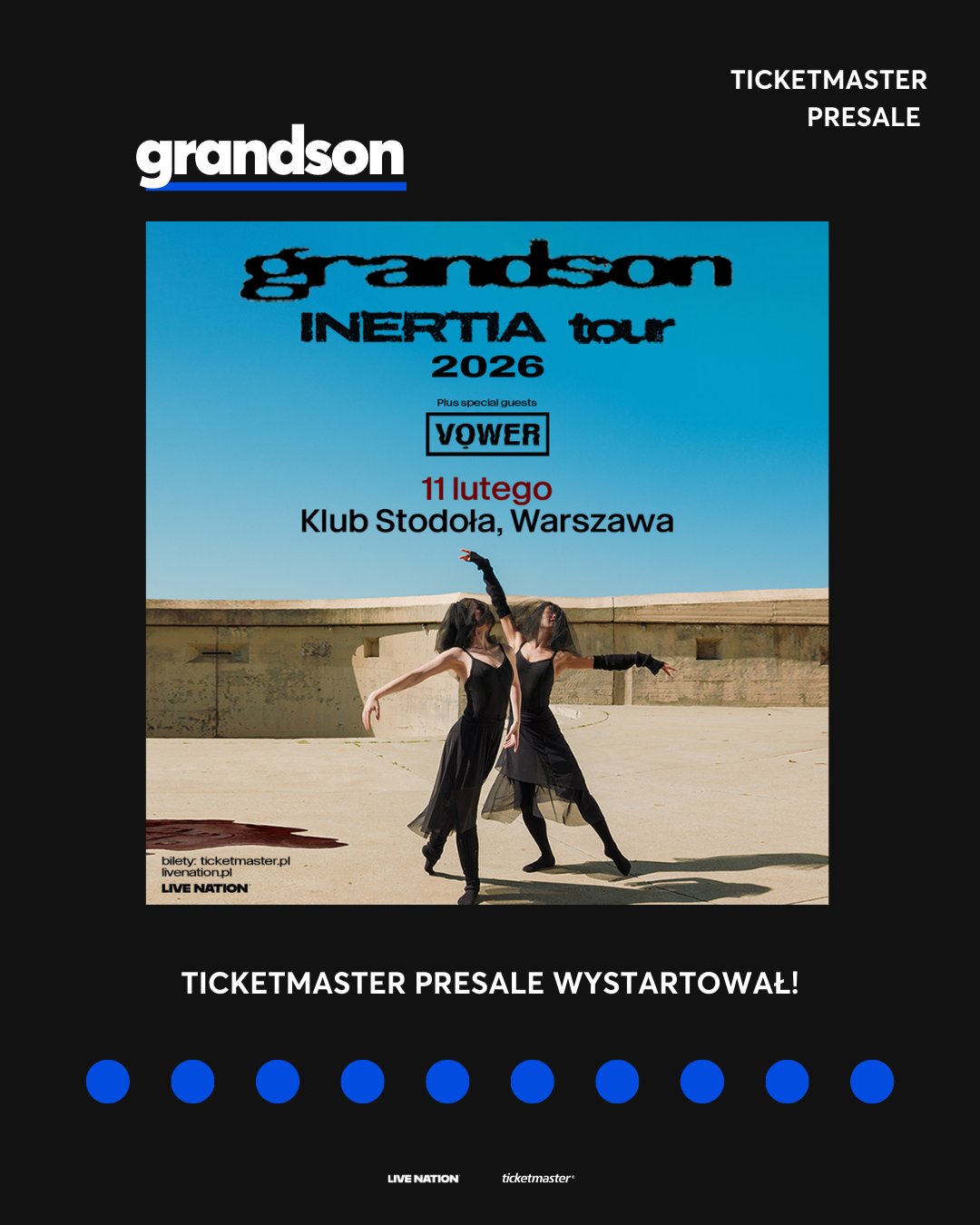 Ticketmaster - grandson ponownie w Polsce! 🗓️ 11 lutego 2026📍klub ...