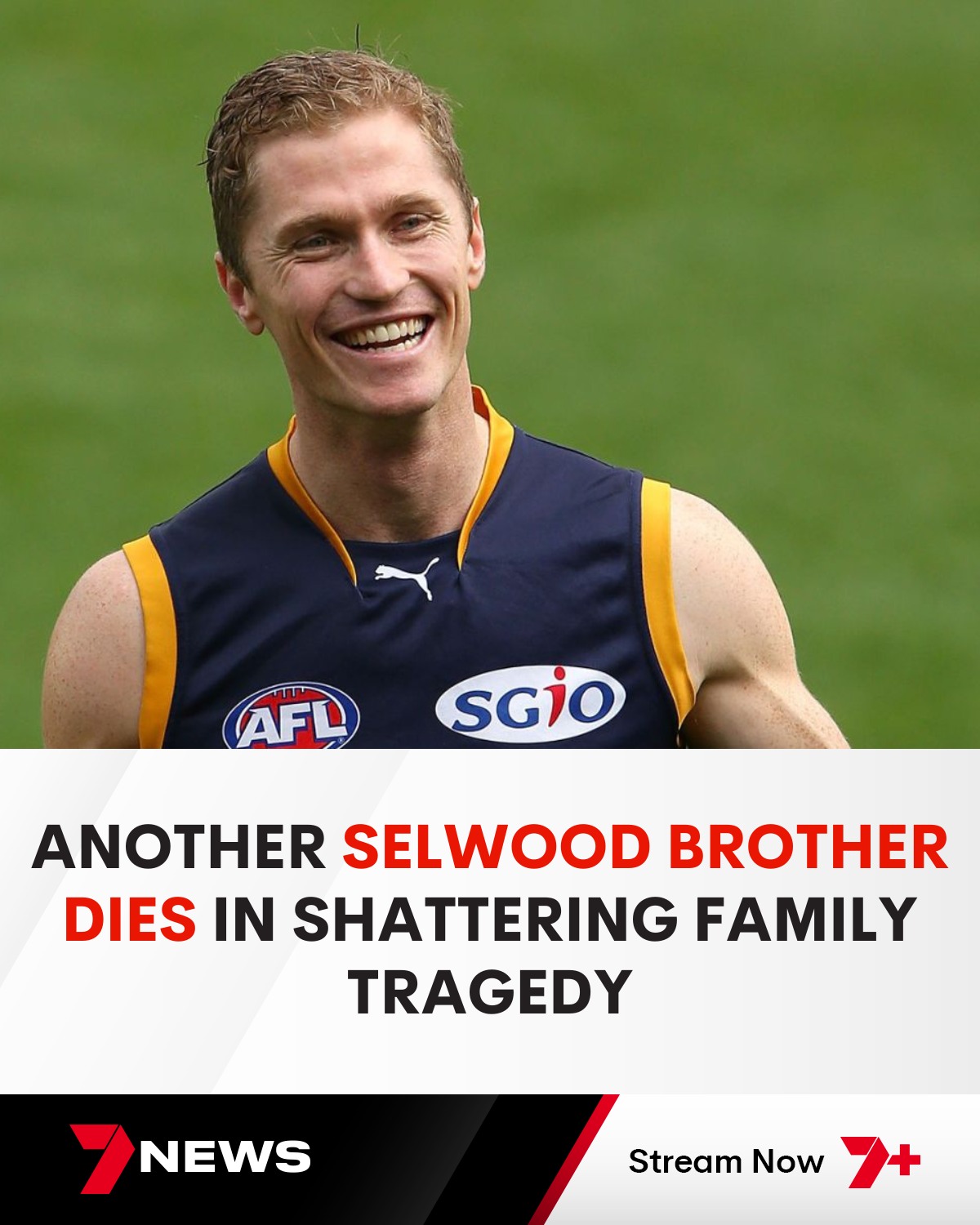 7NEWS - The heartbreaking news has come just months after the AFL world ...