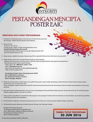 UMPSA - Pertandingan Reka Cipta Poster Suruhanjaya Integriti Agensi ...