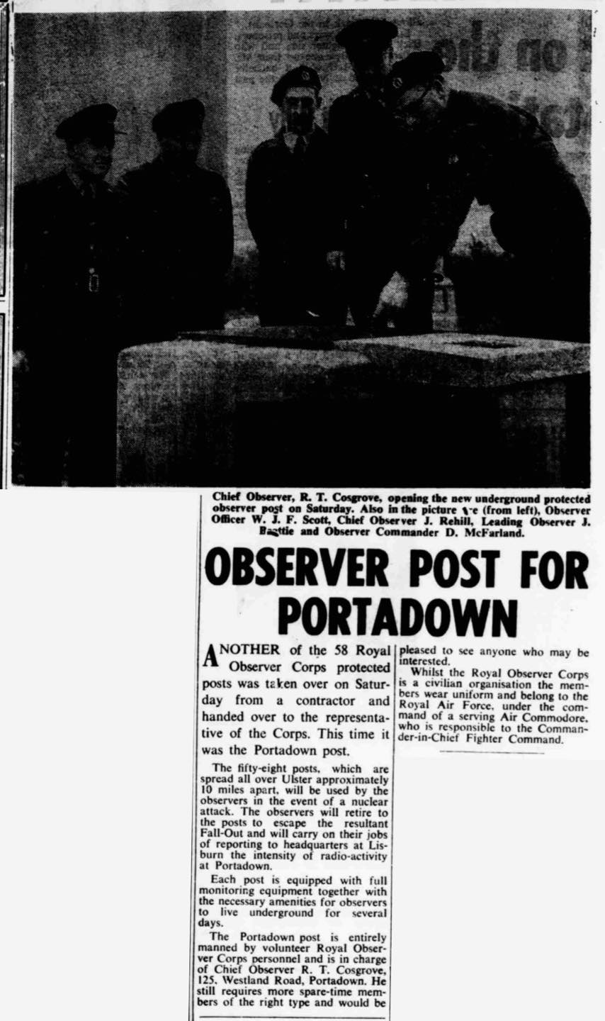 Portadown - Happy Birthday to us! The newly built Nuclear Monitoring ...