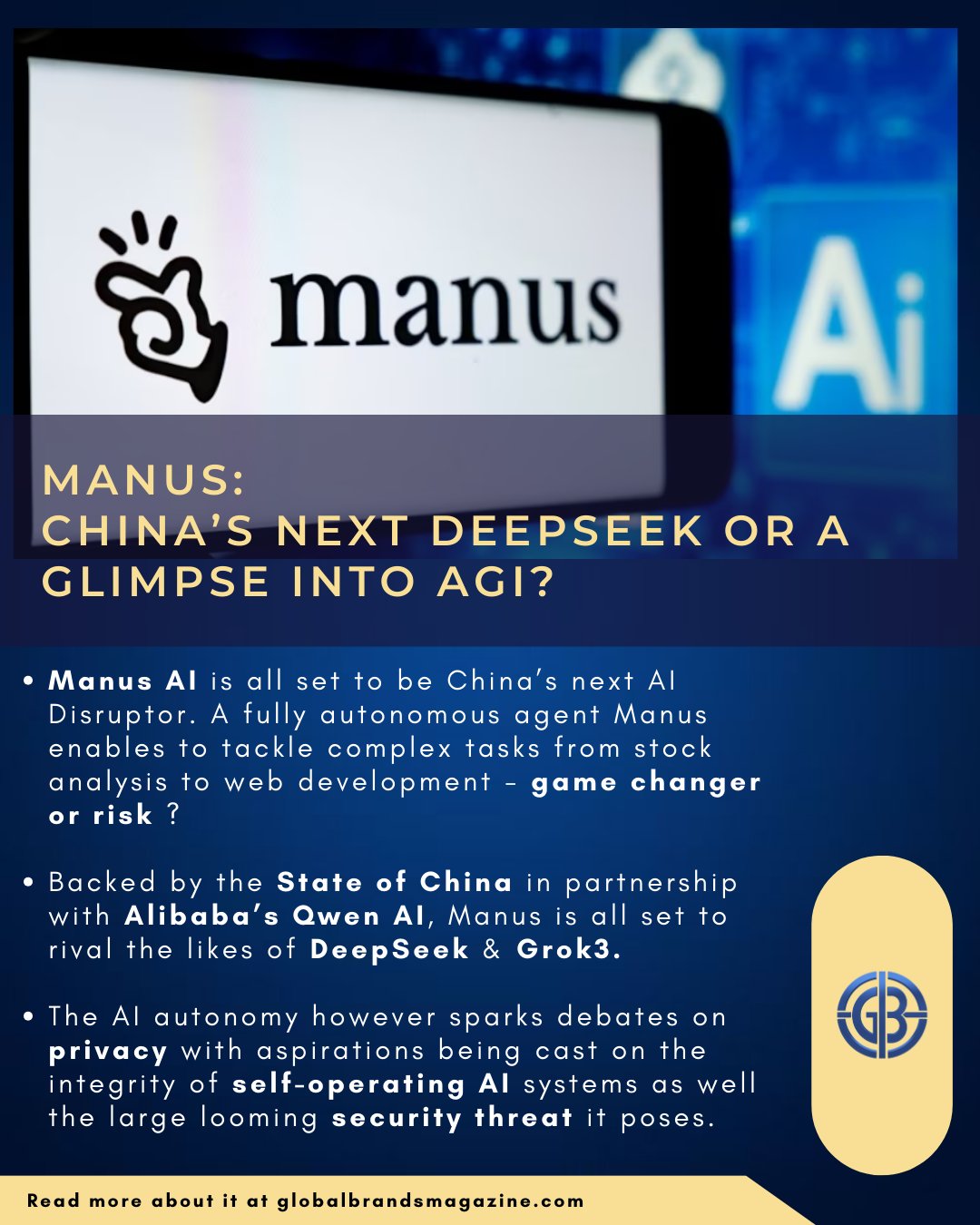 Global Brands Magazine - Manus AI: China’s Bold Leap into Autonomous AI ...