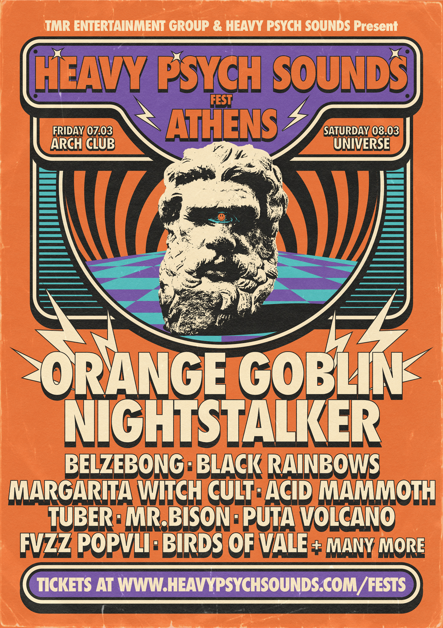 ORANGE GOBLIN ANNOUNCED FOR HEAVY PSYCH SOUNDS FEST, ATHENS IN