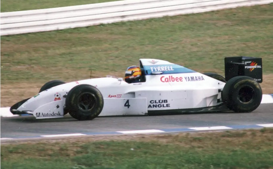 Hockenheim1994:Tyrrell 022 (Ukyo Katayama-Mark Blundell)