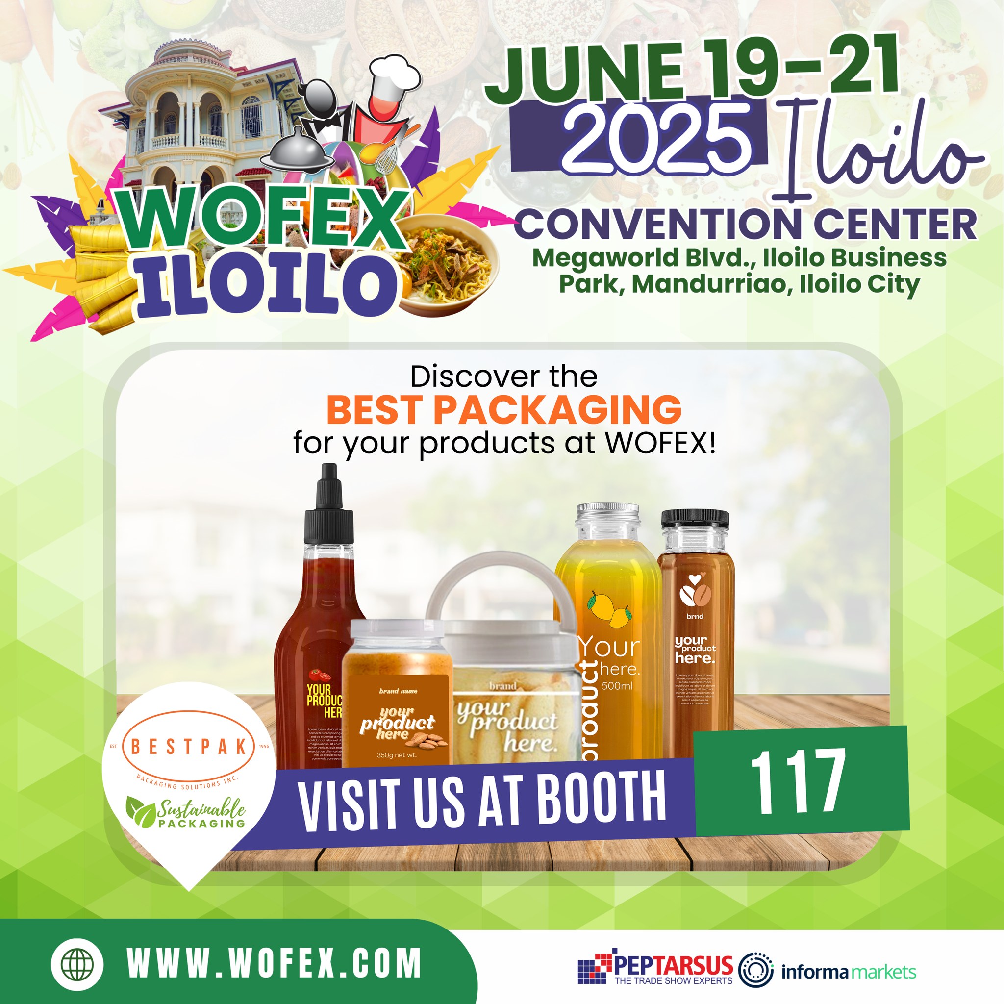 Bestpak - Iloilo, we’re coming for you! 🛫 Catch us at WOFEX Iloilo as ...