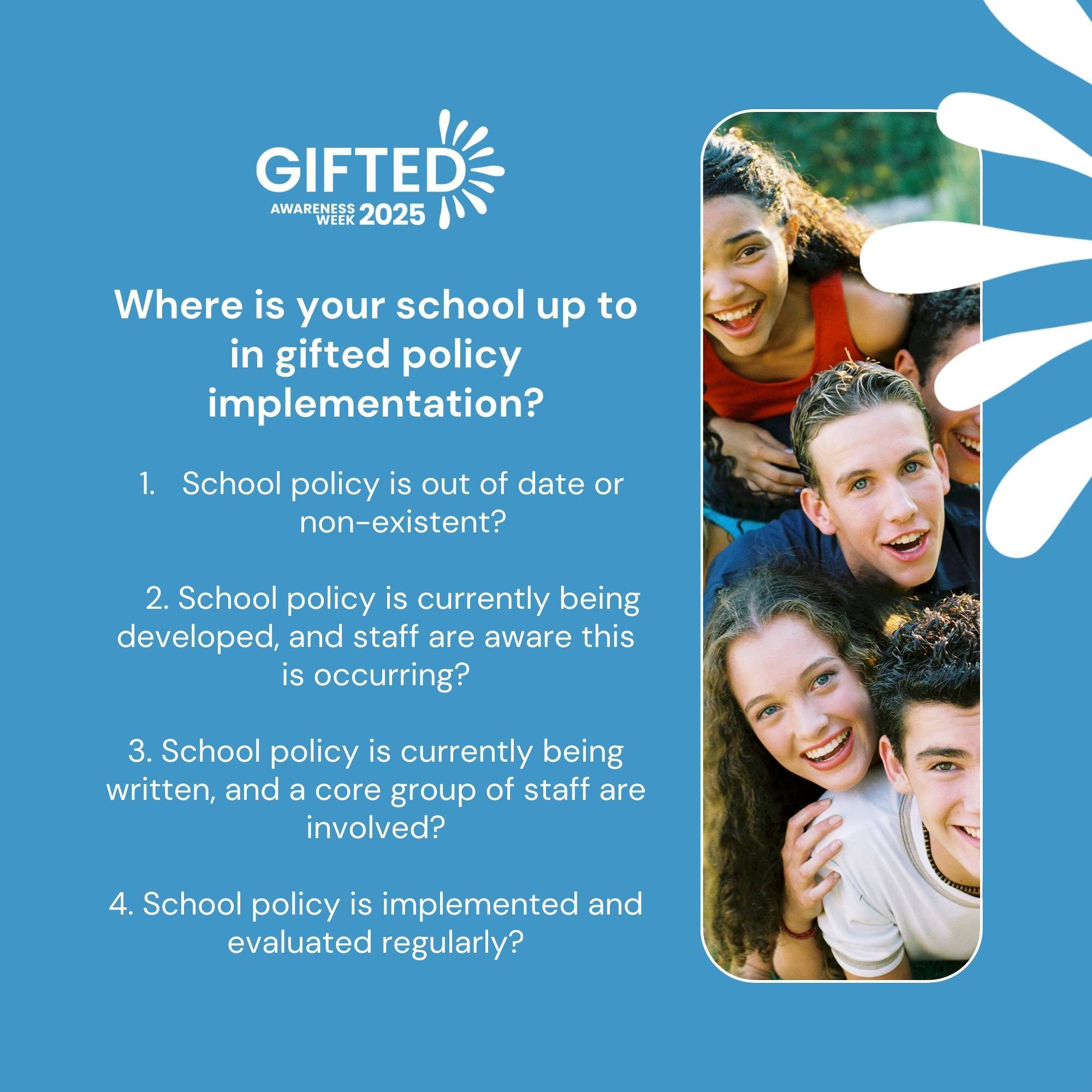 Gifted - The Gifted Awareness Week theme this year is 'Policy to ...