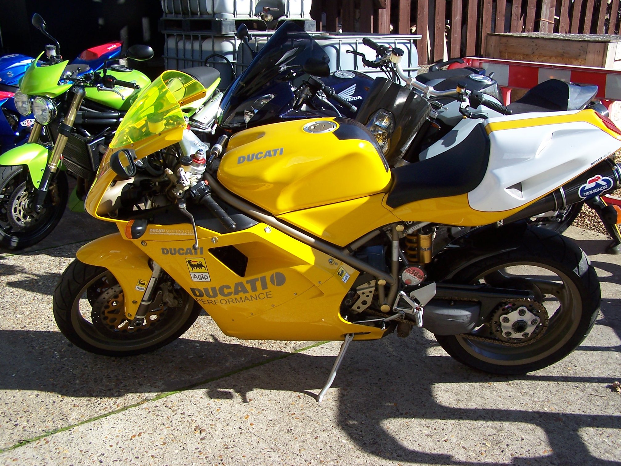 Looking for a project for the winter? A 1997 Ducati ST2 Project