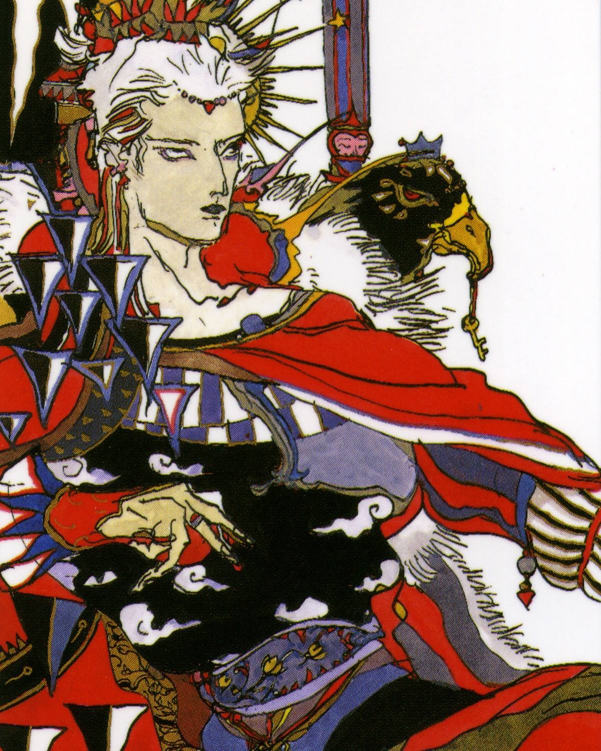 Yoshitaka Amano's Tarot Deck.