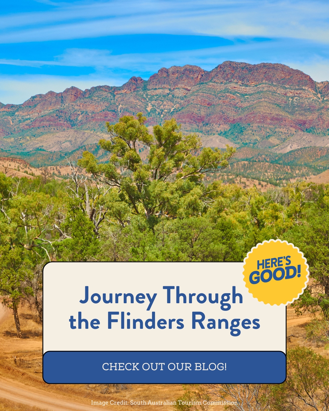 G'day - South Australia’s Flinders Ranges are a sight to behold, with ...