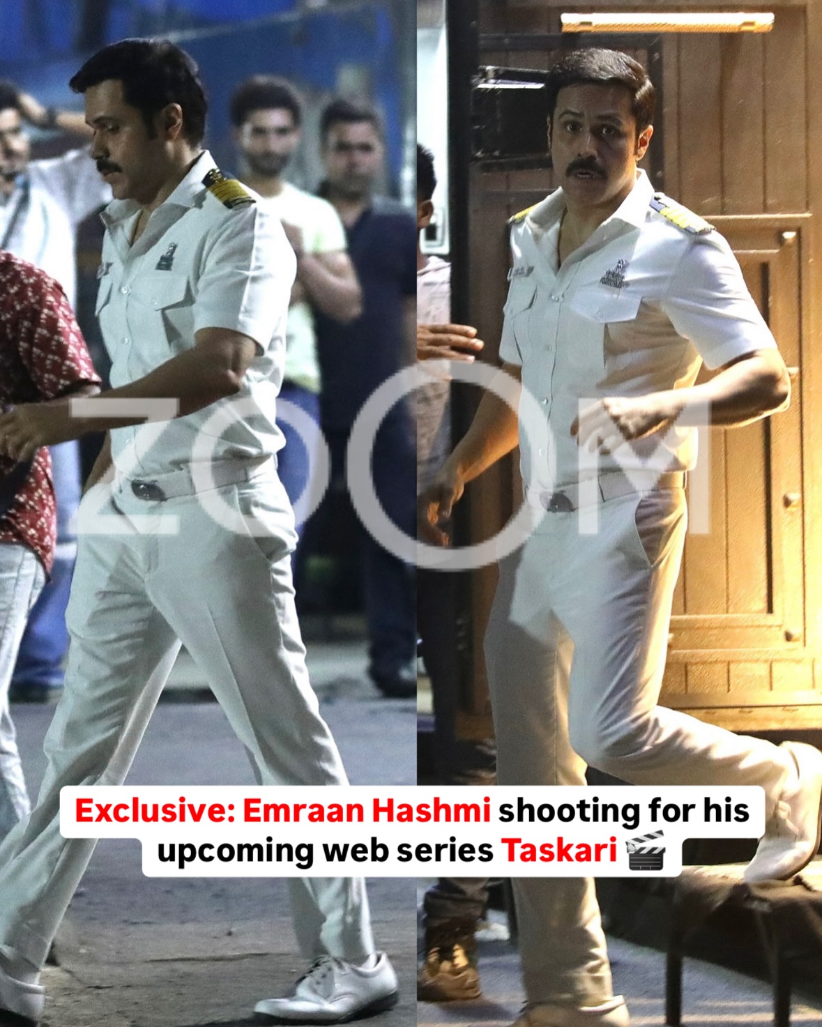 Zoom TV - Exclusive: Emraan Hashmi spotted in character on... | Facebook