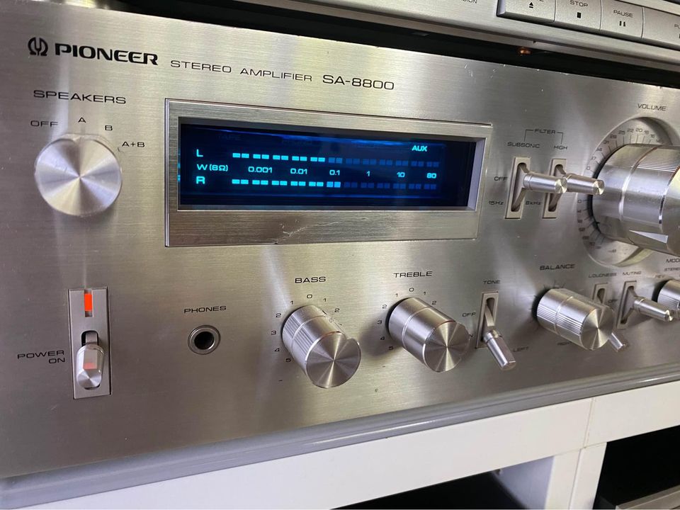 Pioneer A-008 Integrated Amplifier #vintagehifi #vintage