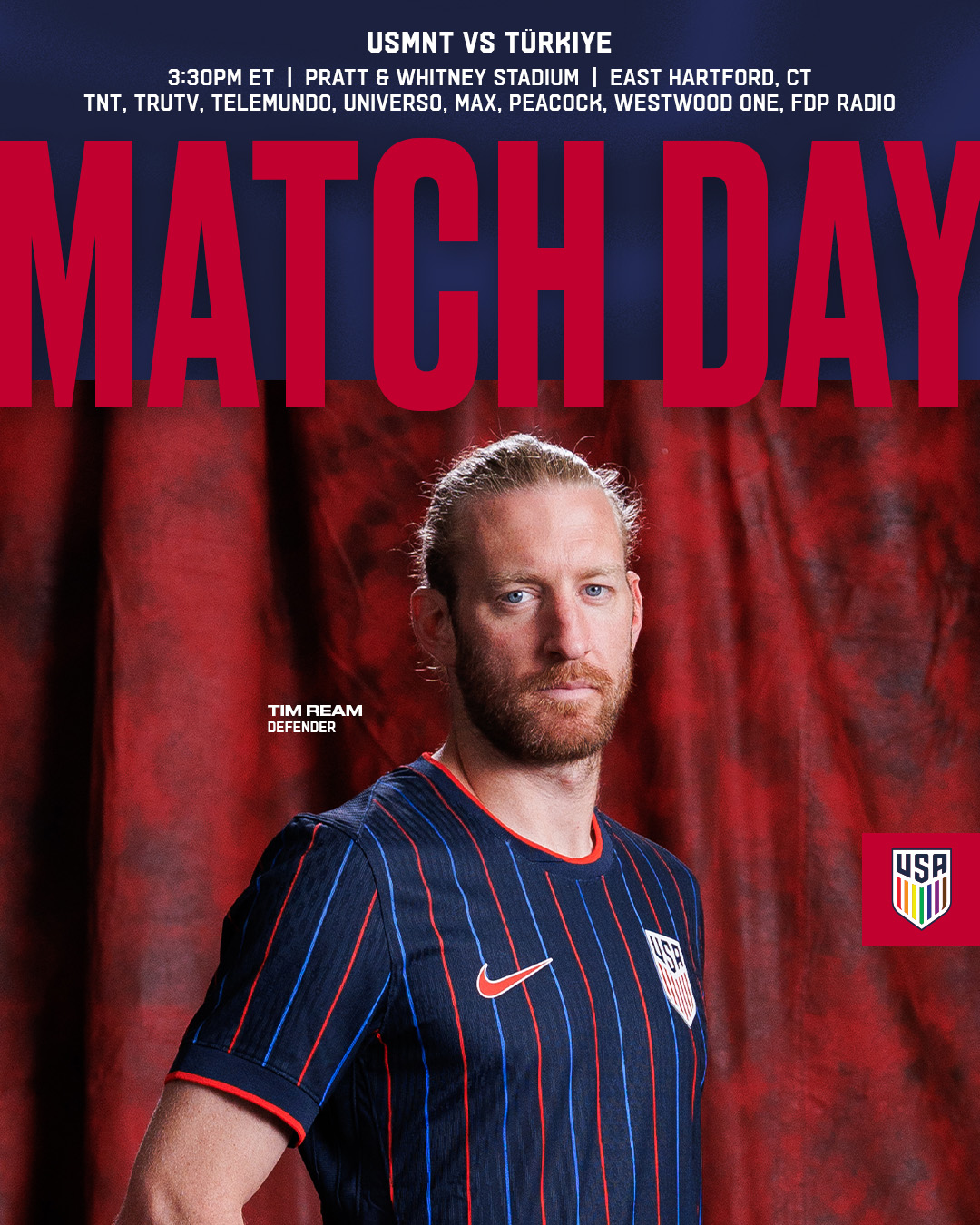U.S. - IT'S OFFICIALLY MATCHDAY IN EAST HARTFORD, CONNECTICUT! 🇺🇸 🎟️ ...