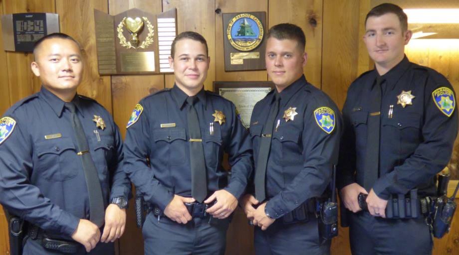 Town of Paradise - On Monday, four new Police Officers were sworn in to ...